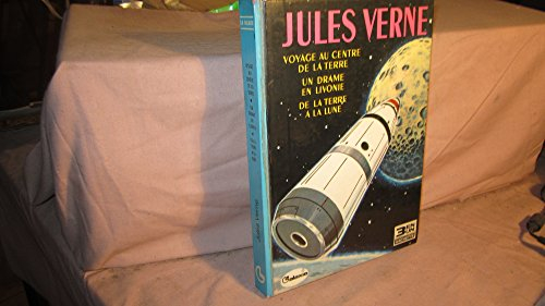 jules verne. voyage au centre de la terre. de la terre à la lune. un drame en livonie : . illustrati