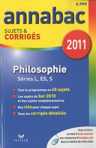 Philosophie, séries L, ES, S