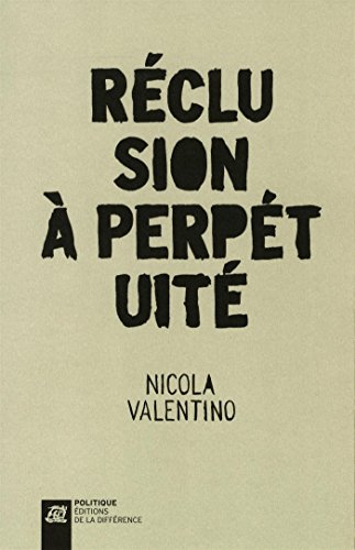 Réclusion à perpétuité