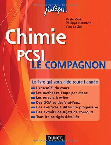 Chimie PCSI : le compagnon