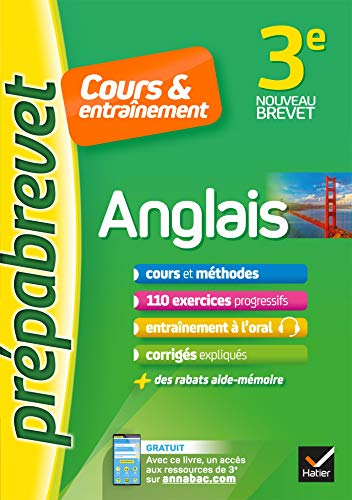 Anglais 3e : cours & entraînement : nouveau brevet