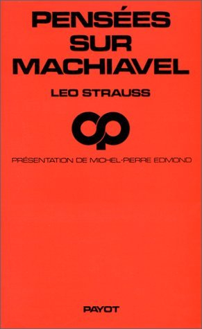 Pensées sur Machiavel