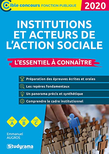 Les institutions et acteurs du social : l'essentiel à connaître, cat. A, cat. B, cat. C : 2020