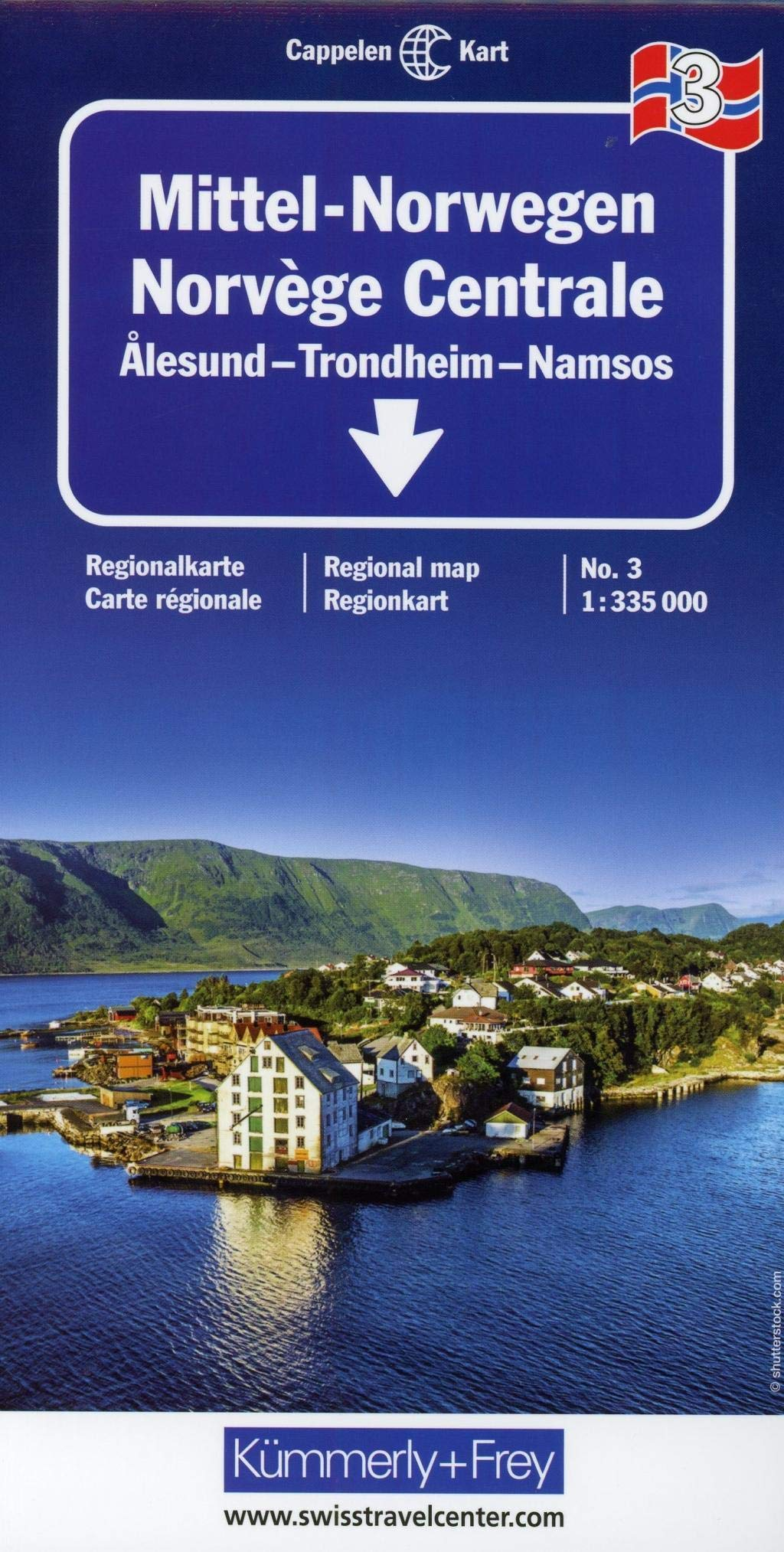 Carte routière : Norvège Centrale, III