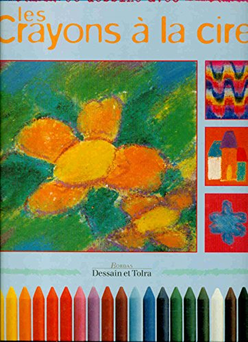 Je dessine avec les crayons à la cire