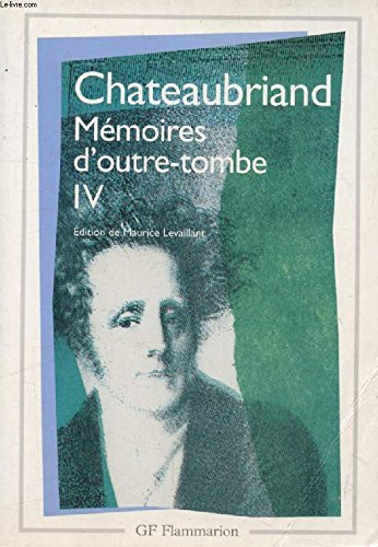 memoires d'outre-tombe tome 1