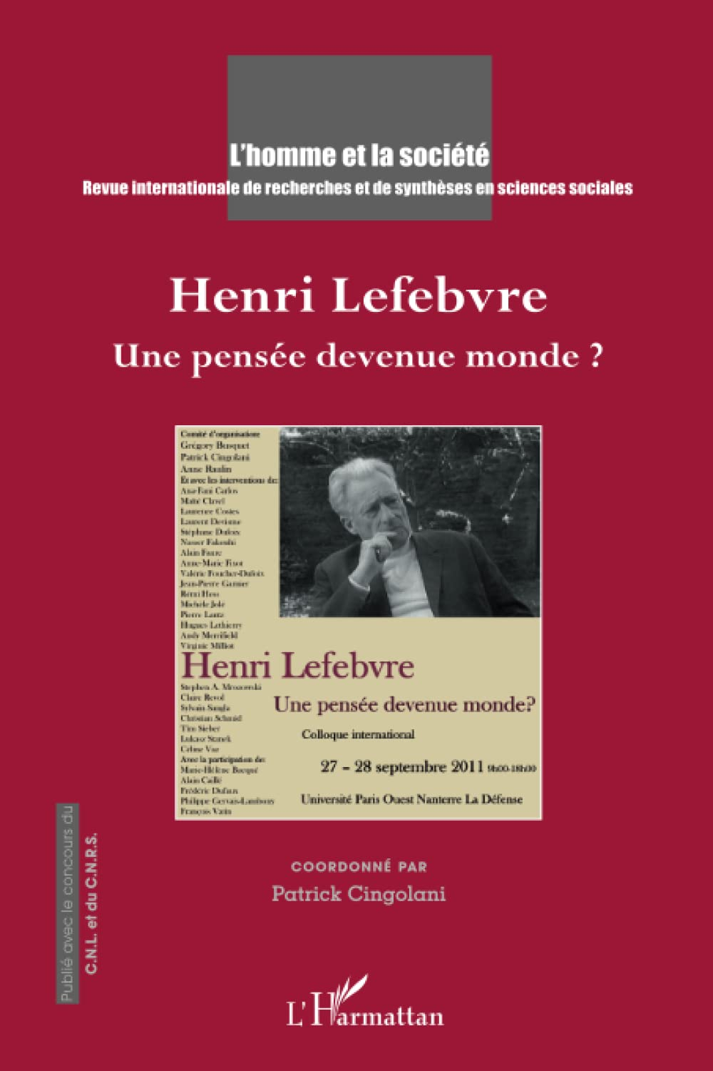 Homme et la société (L'), n° 185-186. Henri Lefebvre : une pensée devenue monde ? : colloque interna