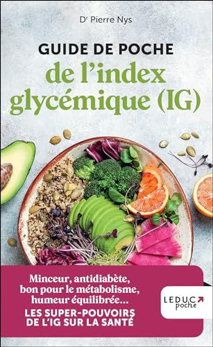 Guide de poche de l'index glycémique IG