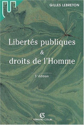 libertés publiques et droits de l'homme. 5ème édition