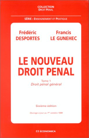 le nouveau droit pénal