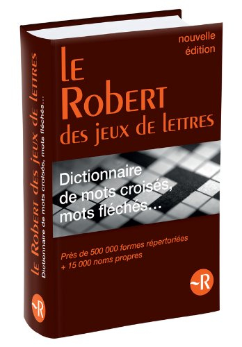 Le Robert des jeux de lettres