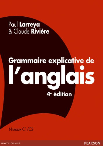 Grammaire explicative de l'anglais
