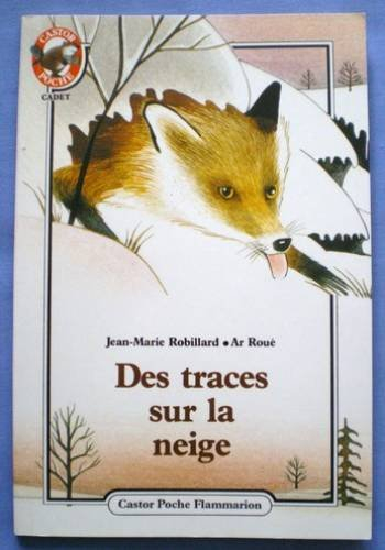 Des traces sur la neige