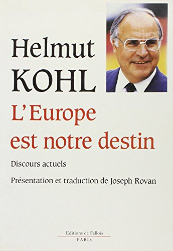 L'Europe est notre destin