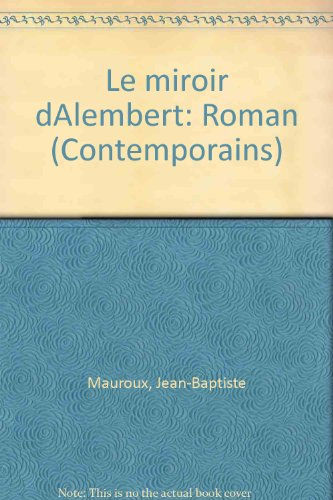le miroir de d'alembert