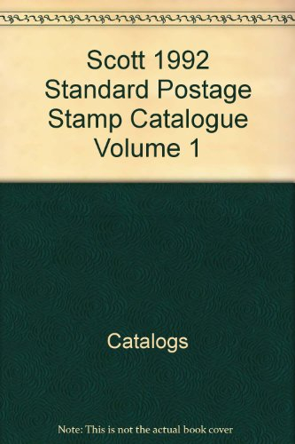 title: scott 1992 standard postage stamp catalogue volume