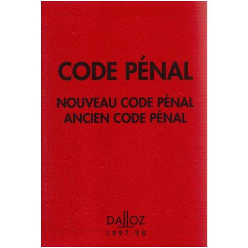 Code pénal 1997-1998