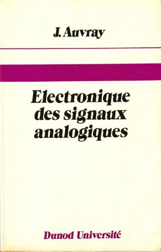 Electronique des signaux analogiques