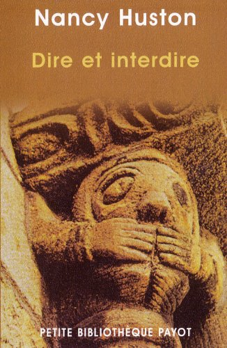 Dire et interdire : éléments de jurologie