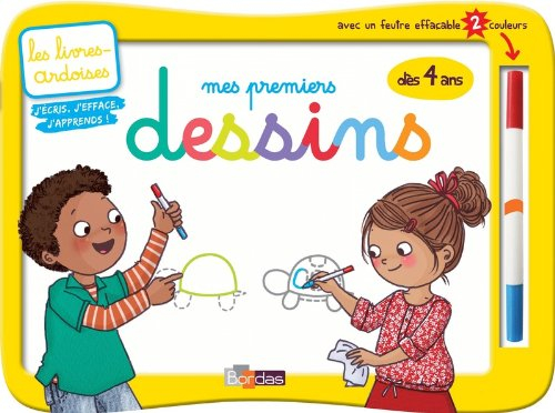 Mes premiers dessins sur une ardoise, dès 4 ans