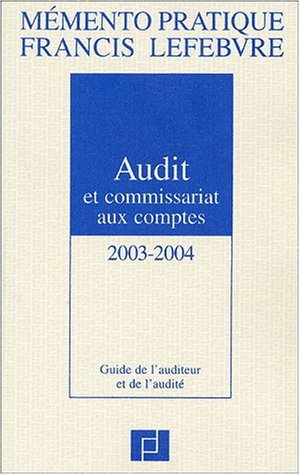 mémento audit commissariat aux comptes