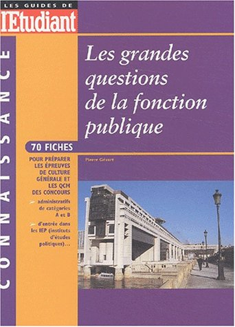 Les grandes questions de la fonction publique