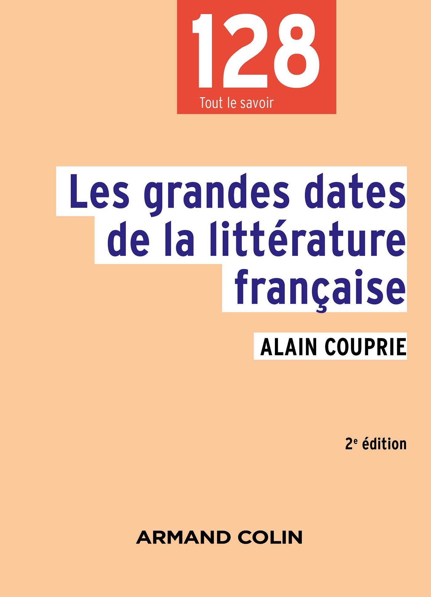 Les grandes dates de la littérature française