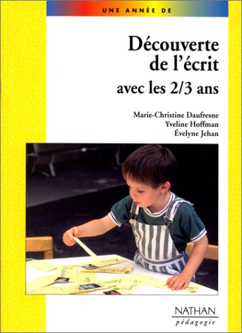Découverte de l'écrit avec les 2-3 ans