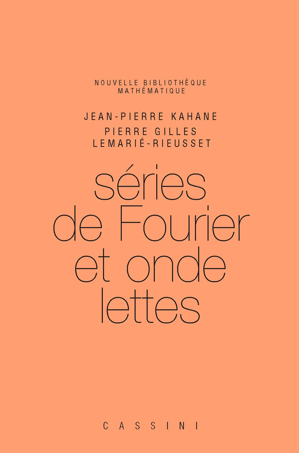 Séries de Fourier et ondelettes