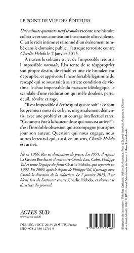 Une minute quarante-neuf secondes : récit