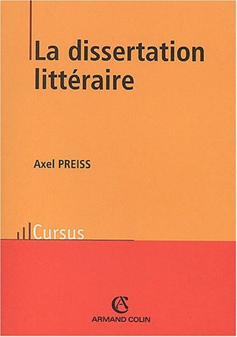 La dissertation littéraire