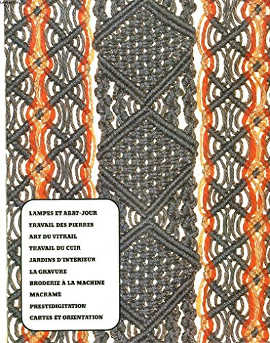 artisanat et loisirs. lampes et abat-jour, travail des pierres, art du vitrail, travail du cuir, jar