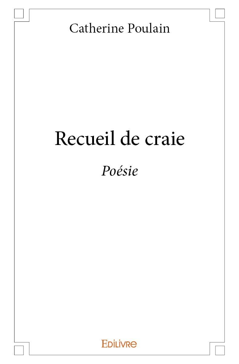 Recueil de craie : Poésie