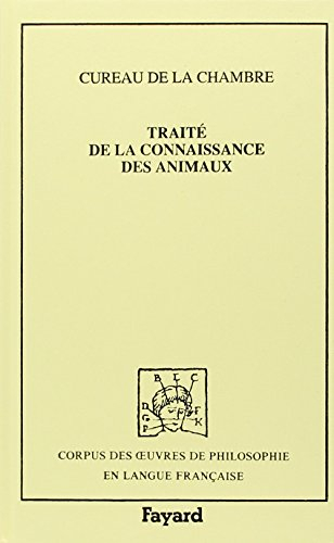 Traité de la connaissance des animaux