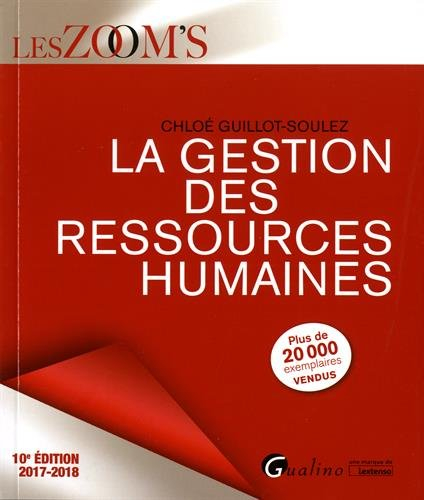 La gestion des ressources humaines : 2017-2018