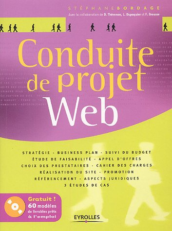 Conduite de projet Web : stratégie, business plan, suivi de budget, étude de faisabilité, appel d'of