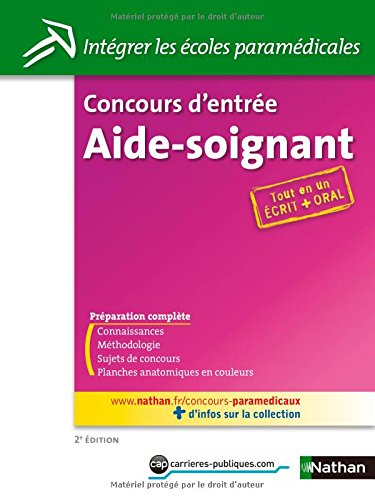 Concours d'entrée aide-soignant : épreuves écrites et orale