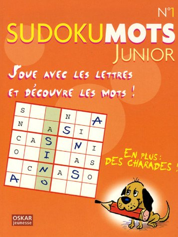 Sudokumots junior n° 1 : joue avec les lettres et découvre les mots !
