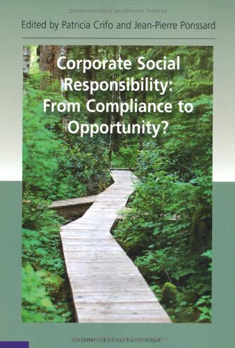 Corporate social responsability : from compliance to opportunity ?