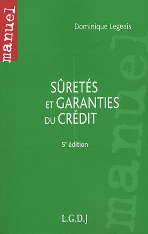 Sûretés et garanties du crédit
