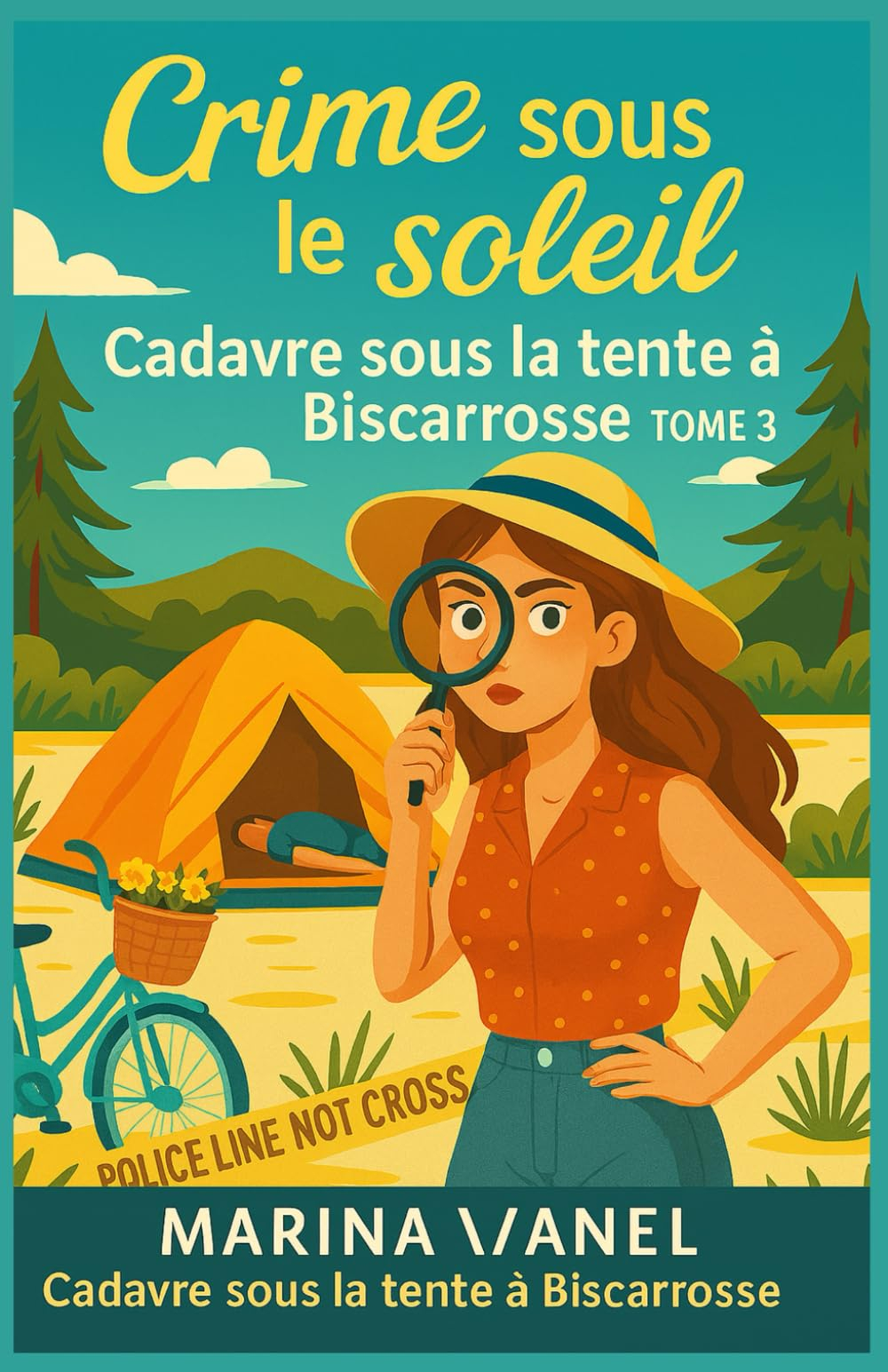 Crime sous le soleil Tome 3 : Cadavre sous la tente à Biscarrosse: Un cosy crime piquant, haletant e