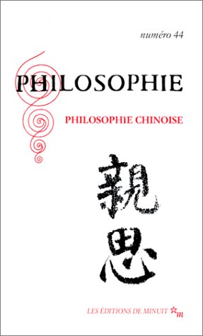 Philosophie, n° 44. Philosophie chinoise