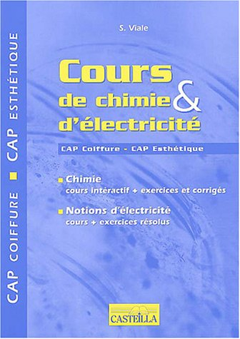 Cours de chimie et d'électricité CAP coiffure CAP esthétique