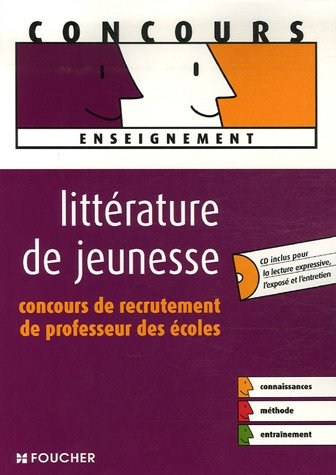 Littérature de jeunesse : concours de recrutement de professeur des écoles