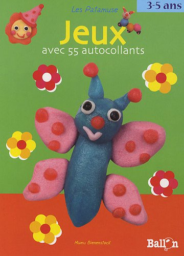 Jeux avec 55 autocollants, 3-5 ans