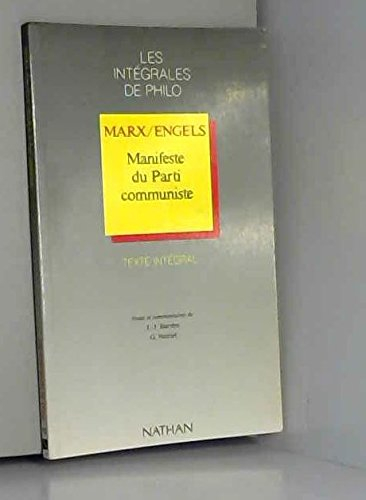 manifeste du parti communiste