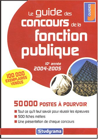 le guide des concours de la fonction publique