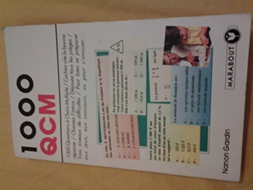 1000 qcm pour tester et enrichir votre culture générale