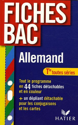 Allemand terminale toutes séries