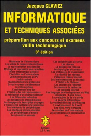 Informatique et techniques associées: Préparation aux examens et concours, Veille technologique